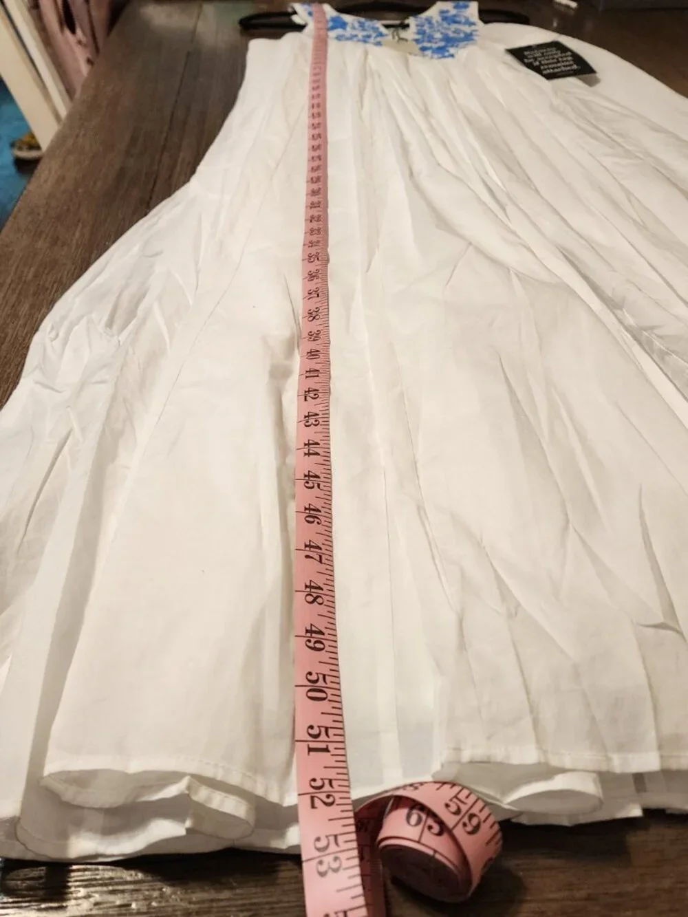Tuckernuck White Cyprus Maxi Dress Med Coastal Resort Vacation NWT - Picture 4 of 11